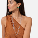 Collar cadena y anillas