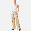Pantalón fluido estampado bambú- PAN