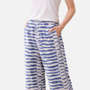 Pantalón fluido estampado peces - PAN