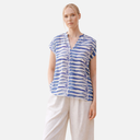 Blusa fluida estampado peces - PAN