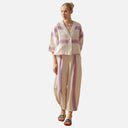Kimono rayas azul flúor - PAN