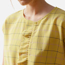 Conjunto de pantalón y blusa amarillo - PAN