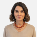 Collar acrílico cadena