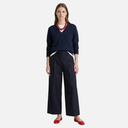 Pantalón ancho azul