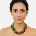 Collar acrílico doble