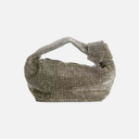 Bolso brillo asa nudo