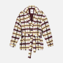 Chaquetón con cinturón