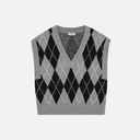 Chaleco rombos metal