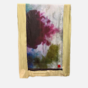 Pañuelo verde y morado