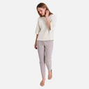 Jersey beige de punto fino - Freequent