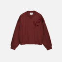 Jersey burdeos bordado - CKS