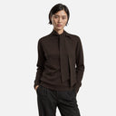 Jersey cuello alto y lazada - Freequent
