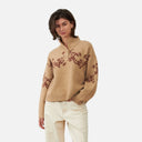 Jersey flores cuello perkins - Orfeo