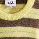 Jersey rayas amarillo y marrón - CKS