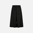 Pantalón-falda negro fluido y elástico - Freequent