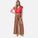Conjunto de pantalón y blusa estampado - Surkana