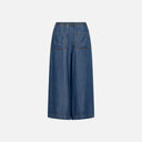 Conjunto de camisa y pantalón culotte vaquero - Freequent