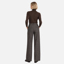 Pantalón ancho cuadros - Freequent