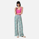 Pantalón ancho de flores multicolor - Surkana