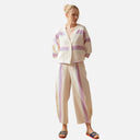 Kimono rayas azul flúor - PAN