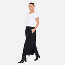 Conjunto pantalón-falda y americana negro - Freequent