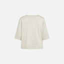 Jersey beige de punto fino - Freequent