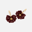 Pendientes flor aros - Alexah