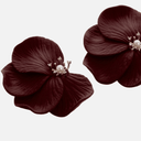 Pendientes flor perlas - Alexah