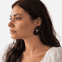 Pendientes flor perlas - Alexah