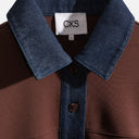 Polo de algodón cuello denim - CKS