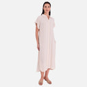 Vestido camisero midi fluido - Freequent