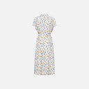 Vestido camisero estampado floral con cinturón ajustable - Freequent