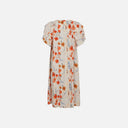 Vestido floral con volantes en la manga - Freequent