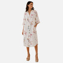 Vestido camisero floral - Freequent