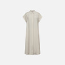 Vestido camisero midi fluido - Freequent