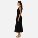 Vestido negro texturizado - Freequent