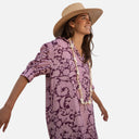 Vestido estampado midi - O´Mareta