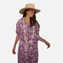 Vestido estampado midi - O´Mareta