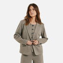 Americana FQBONNIE de Freequent con pantalón de pierna ancha a juego