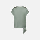 Blusa satinada con nudo - Freequent