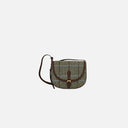 Bolso bandolera cuadros lana - Surkana