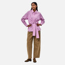 Camisa rayas morado y rosa - CKS
