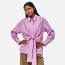 Camisa rayas morado y rosa - CKS