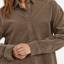 Camisa tipo pana de algodón - Freequent