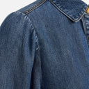 Camisa vaquera mangas abullonadas - Freequent