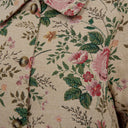 Chaqueta tapiz floral en beige - Freequent