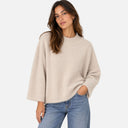Jersey cuello chimenea fleco - Martina K