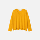 Jersey de punto fino con cuello pico - Orfeo