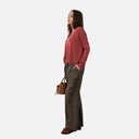 Pantalón fluido de cuadros - Orfeo