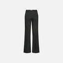 Vista frontal del pantalón FQISADORA negro y blanco de Freequent